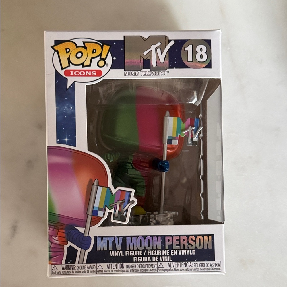 Funko Pop Icons 18 MTV Moon Person